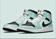 BRAND NEW FAST SHIPPING Air Jordan 1 Mid Gs, Nike Air Jordan 1 Mid, Womens Air Jordans, Cute Nike Shoes, Cute Nikes, Nike Air Jordan 1, Mid Size, Air Jordan 1 Mid, Jordan 1 Mid