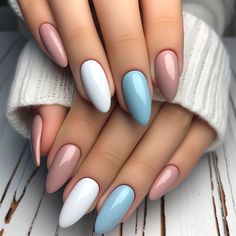 Nail Extensions Acrylic, Teen Nails, Fancy Nail Art, Pastel Nails Designs, Subtle Nails, Work Nails, Pretty Nail Art Designs, Nail Designs Glitter, Nails Desing