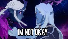 Aaravos And Leola, Dragon Price, The Dragon Prince, Sailor Saturn, Drawing Expressions, Cute Dragons