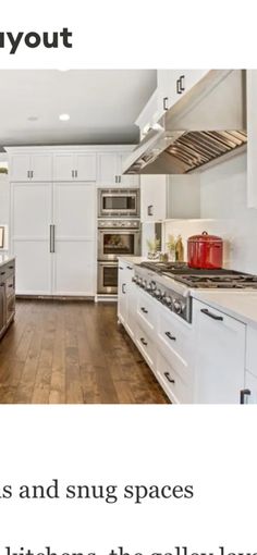 the kitchen is clean and ready to be used as an appliance for cooking