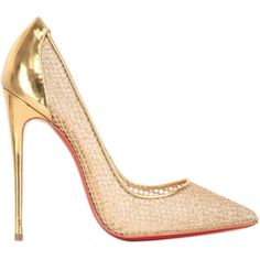 Christian Louboutin Wedding, Shoes Pumps Heels, Red Shoes Heels, Christian Louboutin Wedding Shoes, Chic Chic, Glitter Pumps, Gold Pumps