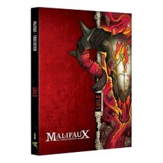 a red box with an image of a demon on it and the words mallfax written