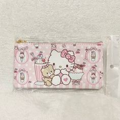 New Hello Kitty Pouch Can Be Used For Many Things. Pen/Pencil, Make Up, Receipts, Money, Gift Cards, Etc. About 7-3/4” Zippered Top With Hello Kitty Face Zipper Pull Pink Hello Kitty Print Bag For Back To School, Hello Kitty Pencil Case, Hello Kitty Pencil Pouch, Hello Kitty Pouch, Sanrio Pencil Pouch, Hello Kitty Cute Pouch Bag, Hello Kitty Birthday Theme, Hello Kitty Face, Dinosaur Backpack