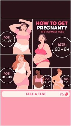 the pregnant woman's body is shown in this info sheet, which shows how to get pregnant