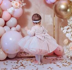 Make your little one's special occasion even more memorable with this stunning Sparkling Blush Birthday Girl Dress! With its long sleeves, tutu toddler gown, and beautiful blush glitter details, this dress is perfect for a 1st birthday, baptism, smash cake or flower girl. Handmade with love and care, this dress is both comfortable and stylish, allowing your little princess to shine. Whether you're celebrating a special milestone or attending a formal event, this dress is sure to turn heads and m Sweet White Princess Dress For Birthday, Pink Princess Baptism Dress For First Birthday, Elegant Ruffled Baptism Dress For Birthday, Sweet White Princess Dress For First Birthday, Baby Birthday Dress, Birthday Girl Dress, Nursery Wall Art Printable, Luxury Flowers, Girl Party