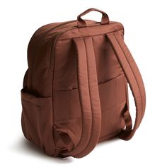 Travel smart and stylishly with our Large Bancroft Backpack. Designed for the modern traveler/commuter/student who values both form and function, this spacious backpack offers ample storage space, organizational features and a sleek design that makes it the perfect companion for your adventures near and far. Whether you're embarking on an international trip, weekend getaway, attending classes, or just doing the everyday work thing, our backpack offers the perfect combination of style, functional Everyday Nylon Laptop Backpack, Everyday Solid Nylon Backpack, Everyday Nylon Softback Backpack, Versatile Nylon Laptop Backpack, Casual Nylon Laptop Bag For Commuting, Modern Nylon Laptop Bag For School, Nylon Backpack With Luggage Sleeve For Commuting, Modern Nylon Softback Backpack, Everyday Nylon Backpack In Solid Color