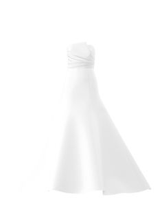 a white dress hanging on a clothes line