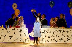 Kerry Ingram in Matilda the Musical Stratford Party Scene, Roald Dahl, Tony Awards, When I Grow Up, Scene Photo, Art Club