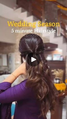 50 reactions | You can add a rose in the centre to make it look even prettier ✨
.
.
.
.
.
.
.
.
.

.
.
.
.
.
.
#hairstyles #easyhairstyles #hairtutorial #hairideas #weddinghairstyles #bridalhair #learnhair #ethnichair #easyhairtutorial #hair #haireducation #easyhairdo #indianhairstyle #indianhair #viralhairstyles | 🔅TRENDING FASHION 5 Minute Hairstyles, Easy Hairdos, Ethnic Hairstyles, Hair Tutorials Easy, Indian Hairstyles, A Rose, Wedding Season