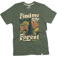 Show your support for The National Forest Foundation by wearing our special edition collaboration tee! National Forests provide clean air and water, wildlife habitat, and incredible recreational opportunities across the United States. Landmark is partnering with The National Forest Foundation, America's leading organization for forest and grassland conservation efforts, by donating 10% of Find Your Forest tee sales to NFF. Quick Specs: Unisex Sizing / Standard Tee Fit 60% BCI Cotton and 40% Recy National Parks Tshirt, Nature Tshirt Design, Landmark Poster, Us Forest Service, Nature Shirts, Wildlife Habitat, Riga, Clean Air, In The Forest