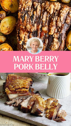 Mary Berry Pork Belly Mary Berry Baking, Mary Berry Recipe, Berry Recipes, Pork Belly Recipes, Dried Thyme, Salt Flakes, Pork Recipe, Mary Berry, Savoury Baking