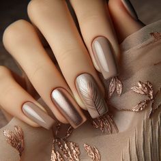 #nails #nailart #nailsofinstagram #manikura #nailsoftheday #gelnails #beauty #nail #nailsart #naildesign #nailsdesign #nailtech #acrylicnails #nailsnails #nailsonfleek #nailstagram #naildesigns #u #nailartist #instand #nailartist #instannails #nailnailspool​​ #nailswag #love #unhas #nailsalon #glitternails Uñas Beige Elegantes, Fancy Nails Designs, Makijaż Smokey Eye, Classy Nails, Fancy Nails, Chic Nails, Nude Nails, Trendy Nails