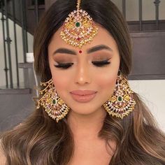 Ruhya Look Heritage Jewellery, Punjabi Wedding, Flesh And Blood, Waist Chain, Faux Stone, Head Accessories, Flawless Makeup, Emerald Stone, The Perfect Wedding