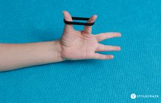 Thumb Trigger Finger, Trigger Finger Exercises, Finger Stretches, Wrist Exercises, Trigger Finger, Kinesiology Taping