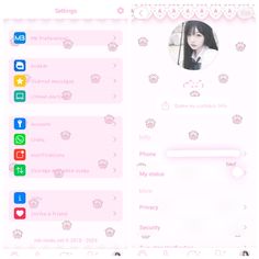 an iphone screen showing the user's profile and texting options for their messages