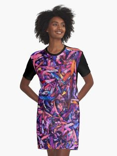 "Blue and Pink Gum Leaves" Graphic T-Shirt Dress for Sale by MagpieSprings | Redbubble Gum Leaves, Blue And Pink