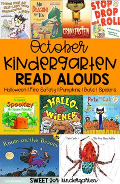 children's books about halloween and pumpkins with text overlaying the image