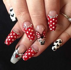 Nail Christmas, Nail Art Disney