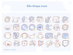 an image of the alphabet with animals and letters in blue, pink, and white