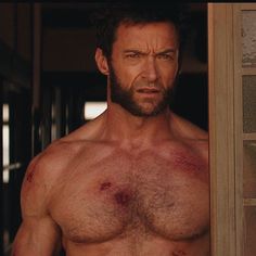 Wolverine Hugh Jackman Shirtless Wolverine, James Logan Howlett, Hugh Jackman Shirtless Muscle, Hugh Jackman Aesthetic, Hugh Jackman Wolverine Deadpool 3, Wolverine Aesthetic, Wolverine Icon, Logan Movie, Huge Jackman