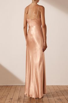 La Lune Cross Draped Maxi Dress | Desert Rose | Dresses | Shona Joy – Shona Joy International Drape Maxi Dress, Ballroom Dance Dresses, Shona Joy, Rose Dresses, Silk Touch, Slim Fit Top, Rose Dress, Desert Rose, Ballroom Dance