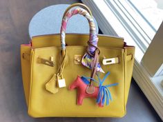 Hermes Birkin Colours, Luxury Handbag Collection, Rare Hermes Birkin, Sacs Design, Handbag Collection, Pretty Bags, Bvlgari Bags, Bag Crochet