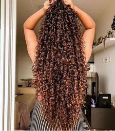 Long Natural Curly Hair, Mixed Curly Hair, Curly Wedding Hair, Cute Curly Hairstyles, Colored Curly Hair, Beautiful Curly Hair, Natural Curls Hairstyles, Long Curls