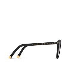 LOUIS VUITTON® - My Monogram Light Round Sunglasses - Black Black Round Sunglasses, Louis Vuitton Sunglasses, Sunglasses Brand, Louis Vuitton Accessories, Louis Vuitton Official, Sunglasses Branding, Sunglasses Accessories, Round Sunglasses, Initials