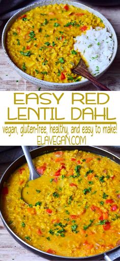 an easy and delicious lentil dali recipe that's ready in less than 30 minutes