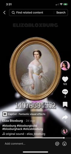 a cell phone with an image of a woman in a white dress on the screen