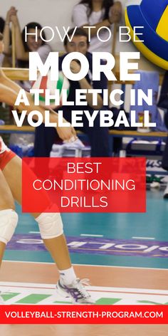 Volleyball conditioning tips and what drills are best Volleyball Serve, Agility Workouts, Jump Training, Indoor Volleyball