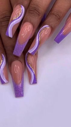 Full Cover Nail Tips, Fake Nails Long, Nagel Tips, Hari Valentine, Long Acrylic Nails Coffin, Acrylic Nails Coffin, Girls Nails, Luxury Nails, Nail Art Hacks