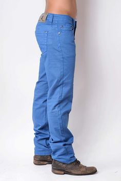 VOLCANO Blue (side) Chino pants