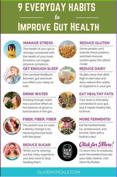 9 Everyday Habits to Improve Gut Health | Digestive Health Improve Everyday Habits, Improve Your Gut Health, Gut Health Diet, Baking Powder Uses, Gut Health Recipes, Baking Soda Beauty Uses, Improve Gut Health, Preventative Health, Gut Bacteria