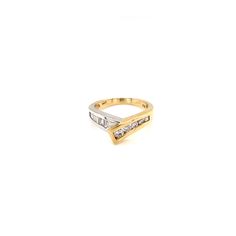 Vintage by Laurie Geller 14k white and yellow gold .55ct Size 7 In store now and available to ship within 1-2 business days Yellow Gold Diamond Ring, Gold Diamond Ring, Gold Diamond Rings, Gold Diamond, Diamond Ring, In Store, Size 7, Yellow Gold, Ring