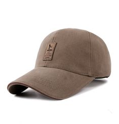 Product Category: Baseball Cap Applicable gender: Male Material: Cotton Style: Wild Weaving method: Twill Processing method: Embroidery Popular elements: Patch Pattern: Letters Cap Style: tapered Hat style: loose Khaki Cotton Visor Hat, Khaki Casual Baseball Cap With Flat Bill, Khaki Cotton Snapback Cap, Casual Brown Flat Cap Baseball Cap, Casual Brown Flat Cap, Brown Cotton Cap, Casual Brown Flat Cap Trucker Hat, Wild Weaving, Hat Style