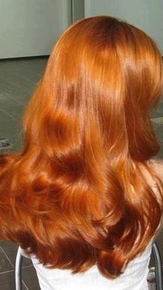 Copper Hair Color, Auburn Hair, Red Hair Color, Hair Inspiration Color, Long Red