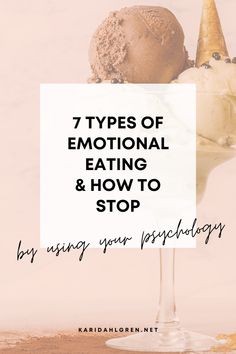 Types of Emotional Eating: 7 Triggers & How to Stop! How To Stop Emotional Triggers, Stop Emotional Hunger, Emotional Eating Shadow Work, How To Stop Emotional Eating, Hedonic Eating, Veggie Cleanse, Food Noise, Bear Diet, Food Psychology