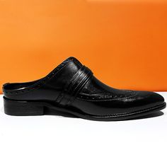 Introducing the ElegantLux Leather Business Slippers, a sophisticated and stylish choice for the modern gentleman. Crafted with genuine cow leather and pigskin lining, these brogue slippers offer both comfort and durability. With a square toe shape, slip-on closure, and a 3cm heel height, these slippers are perfect for any occasion. Elevate your footwear collection with these elegant and luxurious slippers today. Upgrade your style with the ElegantLux Leather Business Slippers. Shop now and expe Beach Slippers, Modern Gentleman, Footwear Collection, Casual Everyday, Travel Backpack, Wasting Time, Signature Style, Cow Leather, Accessories Shop