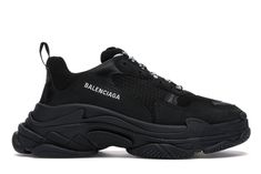 Sep Balenciaga Triple S Black, Shoes Balenciaga, Balenciaga Men, Black Balenciaga, Balenciaga Mens, Balenciaga Women, Balenciaga Sneakers, Balenciaga Black, Sole Sneakers