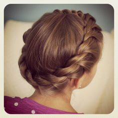 Braid Updo Hairstyles, Rope Twist Braids, Beach Wedding Hair Accessories, Cute Hairstyles Updos, Braided Crown Hairstyles, Braid Updo, Twist Braid, Beach Wedding Hair