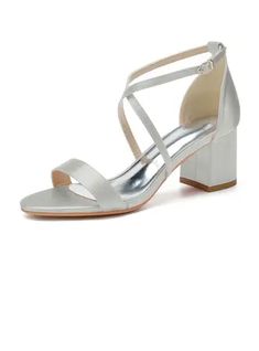 JJ's House Women's Chunky Heel Block Heel Wedding Party Prom Summer Wedding Sandals Bridesmaid Shoes Elegant Simple Satin Buckle Open Toe Adaptable Strap Wedding Shoes. #JJ's House #Women's #ChunkyHeel #BlockHeel #Wedding #Party #Prom #Summer #WeddingSandals #BridesmaidShoes #Elegant #Simple #Satin #Buckle #OpenToe #AdaptableStrap #WeddingShoes Simple Wedding Party, Elegant Simple Wedding, Fall Heels, Heels Prom, Shoes Elegant, Casual Slip On Shoes, Heels Classy, Womens Chunky Heels, Bridesmaid Shoes