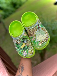 I customized based on YOUR personality and your wishes! In the box below, provide me with a theme and/or details of what you want on your crocs Croc Decor Ideas, Croc Decor, Crocs Diy, Junk Items, Bedazzled Crocs, Croc Ideas, Cool Crocs, Bling Accessories, Bedazzled Shoes