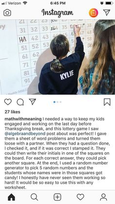 two children writing on a whiteboard with numbers and letters in the background, one child is