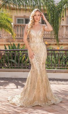 Mermaid Formal Gowns, Long Mermaid Dress, Gown For Prom, Formal Prom Dresses Long, Glitter Mermaid, Formal Prom Dress, Gold Prom Dresses, Body Measurement, Sleeveless Gown