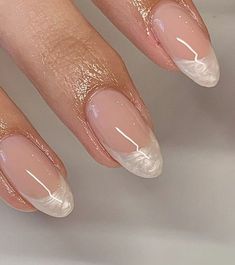 Unghie Sfumate, Milky Nails, Pearl Nails, Soft Nails, Neutral Nails, Girls Nails, Bridal Nails, Prom Nails, Classy Nails