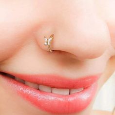 Butterfly Nose Piercing 20G CZ Nose Hooo Ring – OUFER BODY JEWELRY Nostril Piercing Ring, Butterfly Nose Piercing, Butterfly Nose Ring, Cute Nose Rings, Titanium Belly Button Rings, Nose Piercing Ring, Nose Piercing Hoop, Nostril Piercing, Ring Day