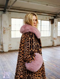 Charlotte Simone Leopard Edie Coat Best Fall Outfits, Charlotte Simone, Fur Cuffs, Leopard Spots, Looks Style, Fashion Inspo Outfits, Baby Fashion, Casual Chic, Dress To Impress