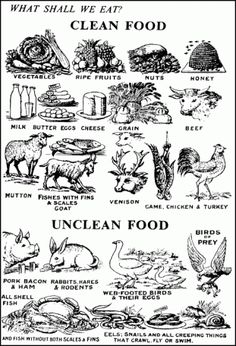 an old black and white poster with different foods