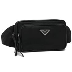 Prada Body Bag Belt Bag Renylon Triangle Logo Black Size: Approx. Width 22cm Length 13cm Width 4.5cm / Shoulder Length: Approx. 47-95.5cm / Weight: Approx. 240g Color: Black Bags Prada, Bag Belt, Prada Bags, Triangle Logo, Logo Black, Shoulder Length, Body Bag, Belt Bag, Something New